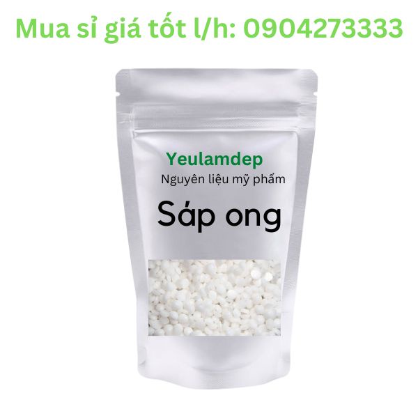 Sáp ong trắng dạng viên - Mỹ - Nguyên Liệu Mỹ Phẩm Handmade