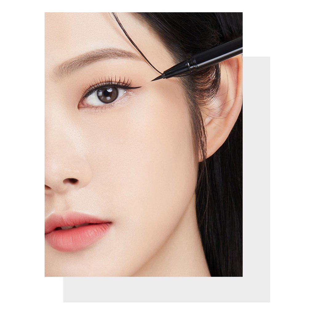 Bút kẻ mắt hai đầu chống thấm nước siêu lì rõ nét Reel Tattoo Dual Liner