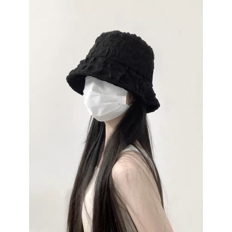 Mũ Xô, Nón bucket - Đen Trắng