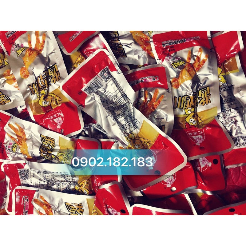 Chân Gà Cay Tứ xuyên 32g Trung Quốc!