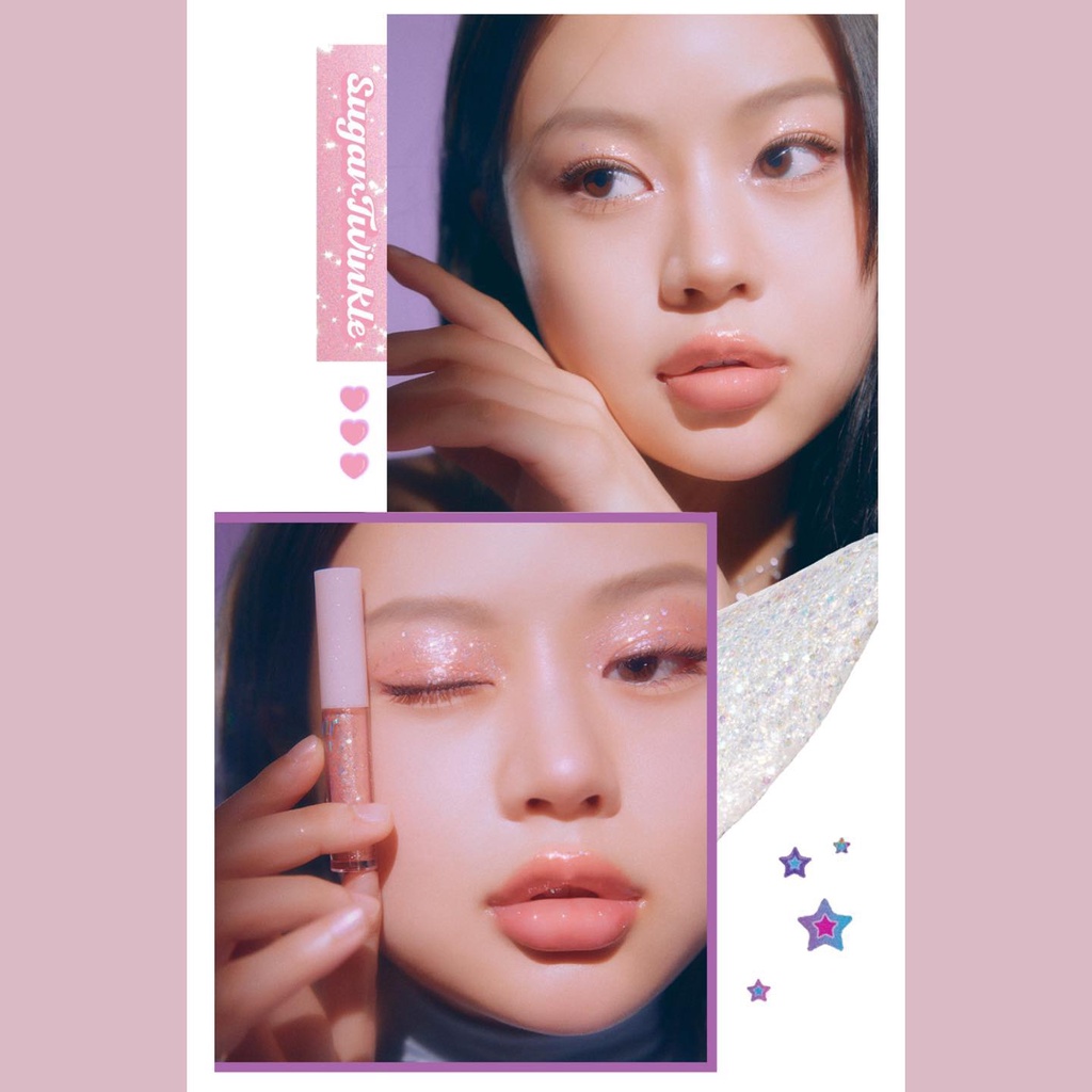 Nhũ mắt Peripera Sugar Twinkle Liquid Glitter 1.9g