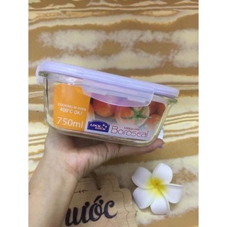 Thố thuỷ tinh lock & lock 750ml vuông