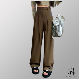 Quần ống rộng nữ  túi phong cách SUNBOUTYQUE QT07