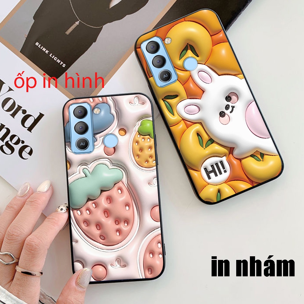Ốp lưng tecno spark 7 / spark go 2022 / pop 5 lite in hình 3d mẫu hoa quả mới nhất