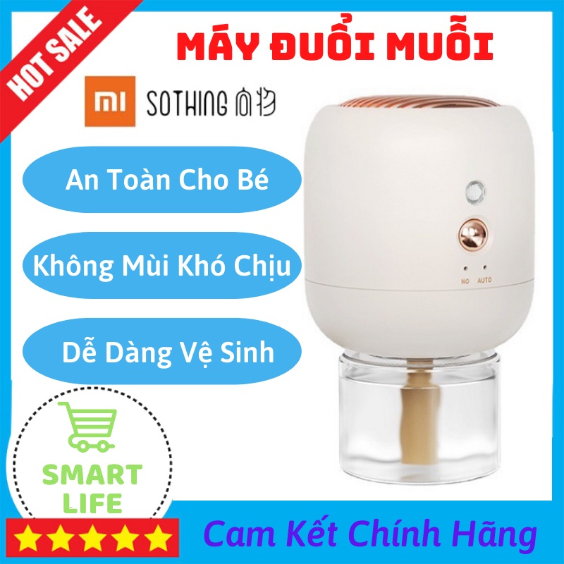 Máy Đuổi Muỗi Xiaomi Sothing Không Mùi Không Độc Hại Cảm Biến Ánh Sáng Tự Động Bật Tắt