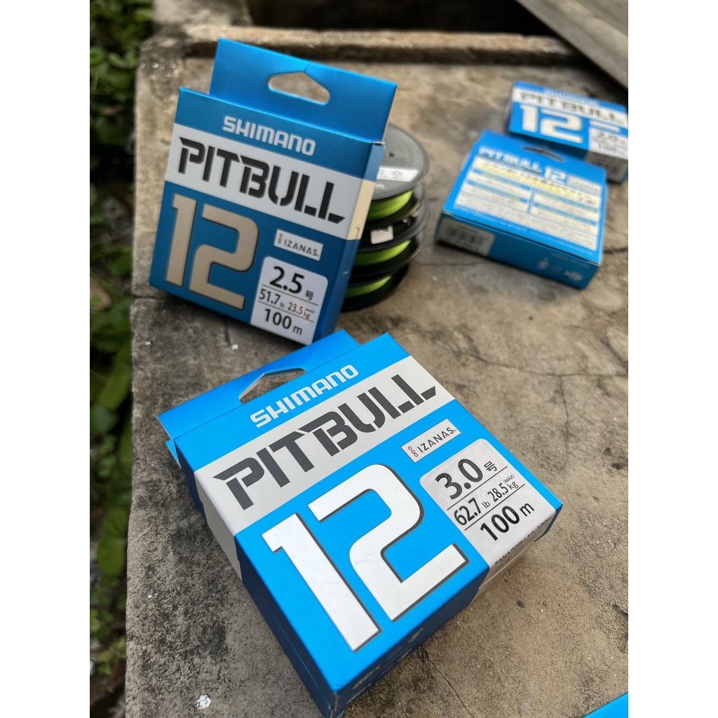 Cước câu cá Dây Dù Câu Cá PE SHIMANO PILLBULL X12 100m -JAPAN siêu bền tàng hình câu đài câu đơn săn hàng