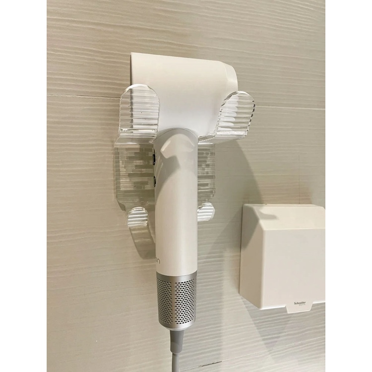 Giá Treo Máy Sấy Tóc Gắn Tường Bằng Acrylic Sang Trọng Tiện Dụng Cho Nhà Tắm