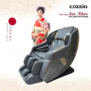 Ghế massage COZZIA F-600 ông nghệ massage 3D thông minh 120 túi khí trải khắp toàn thân Điều khiển cảm ứng