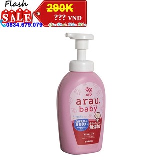 Nước Rửa Bình Sữa Arau Baby - Chai 500ml