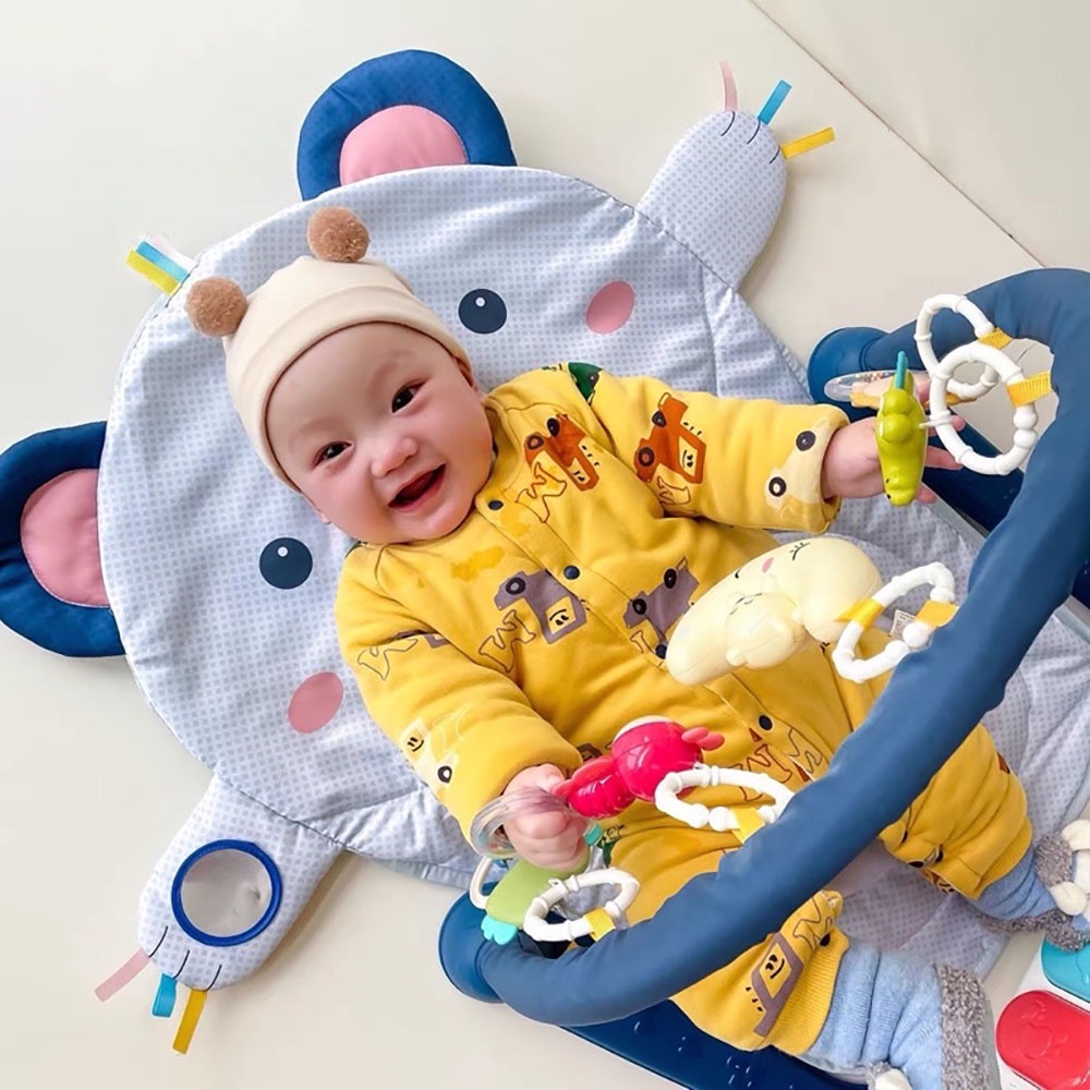 Đồ chơi trẻ em thảm nhạc cao cấp cho bé nằm chơi có đèn và có nhạc vui nhộn giúp bé phát triển thính giác thị giác