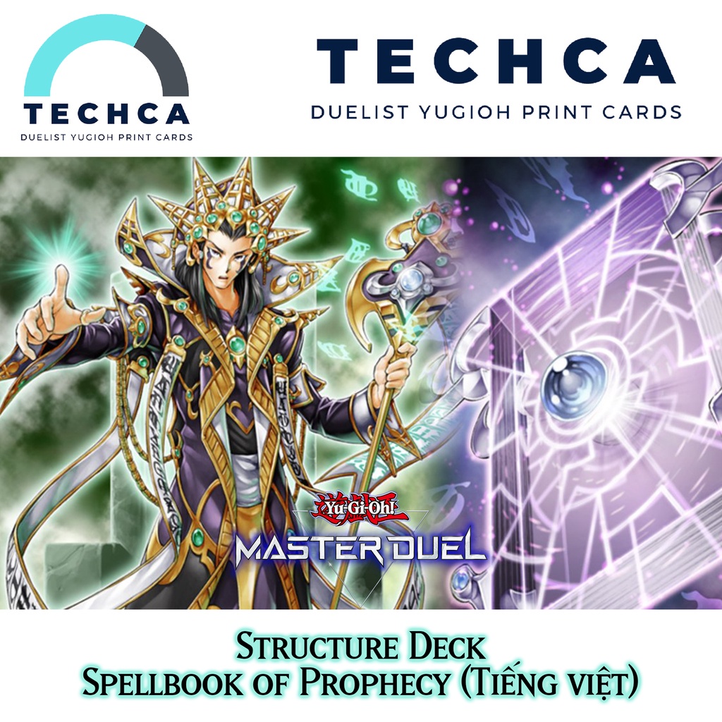Bài In Tiếng Việt - Bộ bài Yugioh - Structure Deck - Spellbook of Prophecy