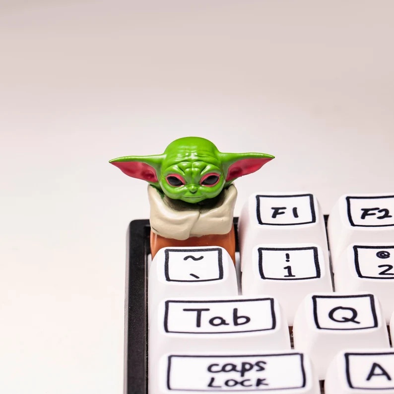 Keycap Baby Yoda , nút phím Star War dành cho bàn phím cơ