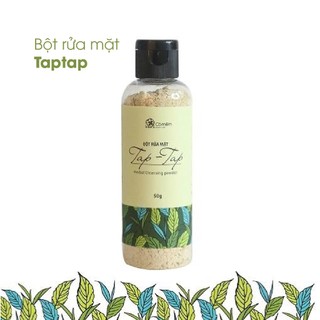 Bột rửa mặt thảo mộc taptap - sạch mụn cám, mụn đầu đen