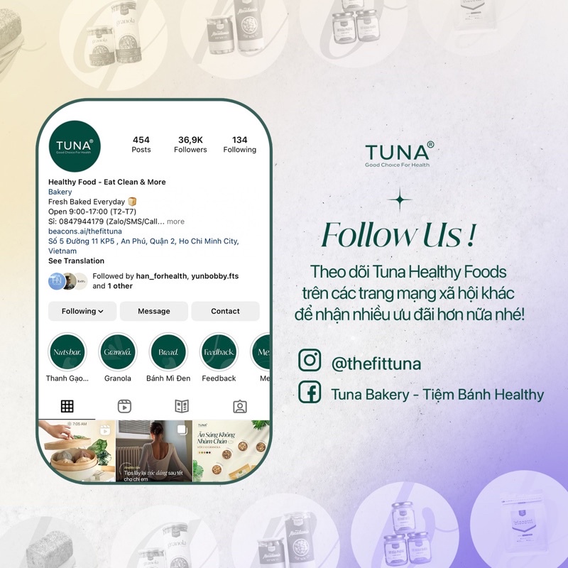 Trà Gạo Lứt Hoa Cúc Túi Lọc Giúp Mát Gan, Thanh Lọc Cơ Thể By Tuna