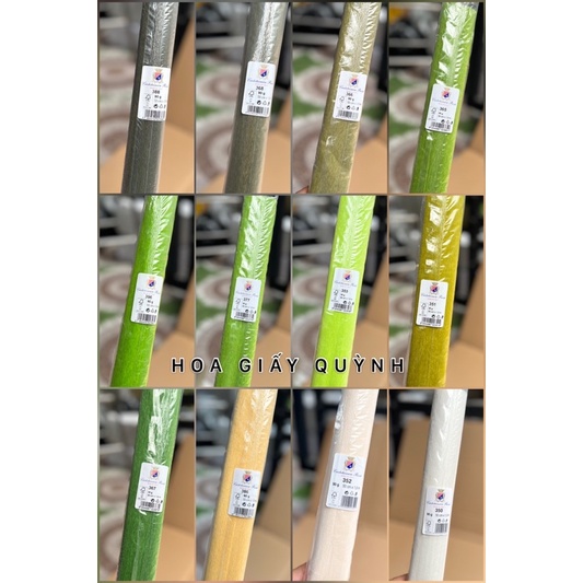 GIẤY NHÚN Ý 90gr - cuộn 50cm x 1.5m