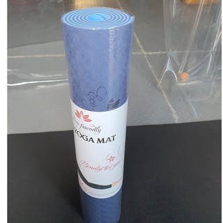 Thảm Tập Yoga TPE ECO FRIENDLY 2 Lớp 6mm + dây buộc thảm - OneSports ( Bảo Hành 1 đổi 1 trong 3 tháng )