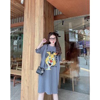 Váy xuông bigsize 60kg - 110kg [ HÀNG QC chất cotton tàu 100% mềm mịn  mát - có túi sườn - dài váy 1m15]