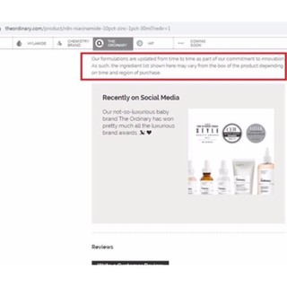 Serum The Ordinary AHA 30% + BHA 2% Peeling solution