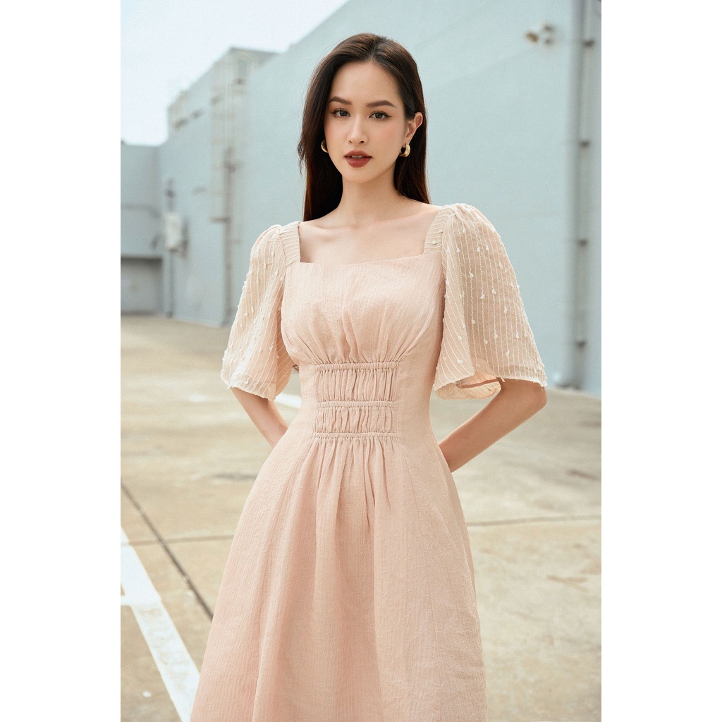 OLV - Đầm Aines Square Neck Dress