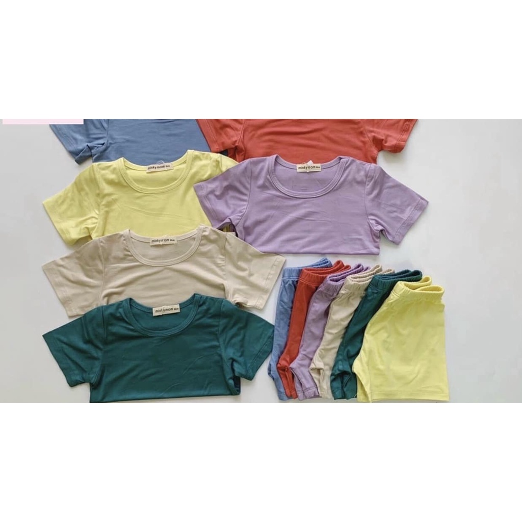 Combo 5 Bộ Áo cộc Tay  Quần Đùi Cho Bé