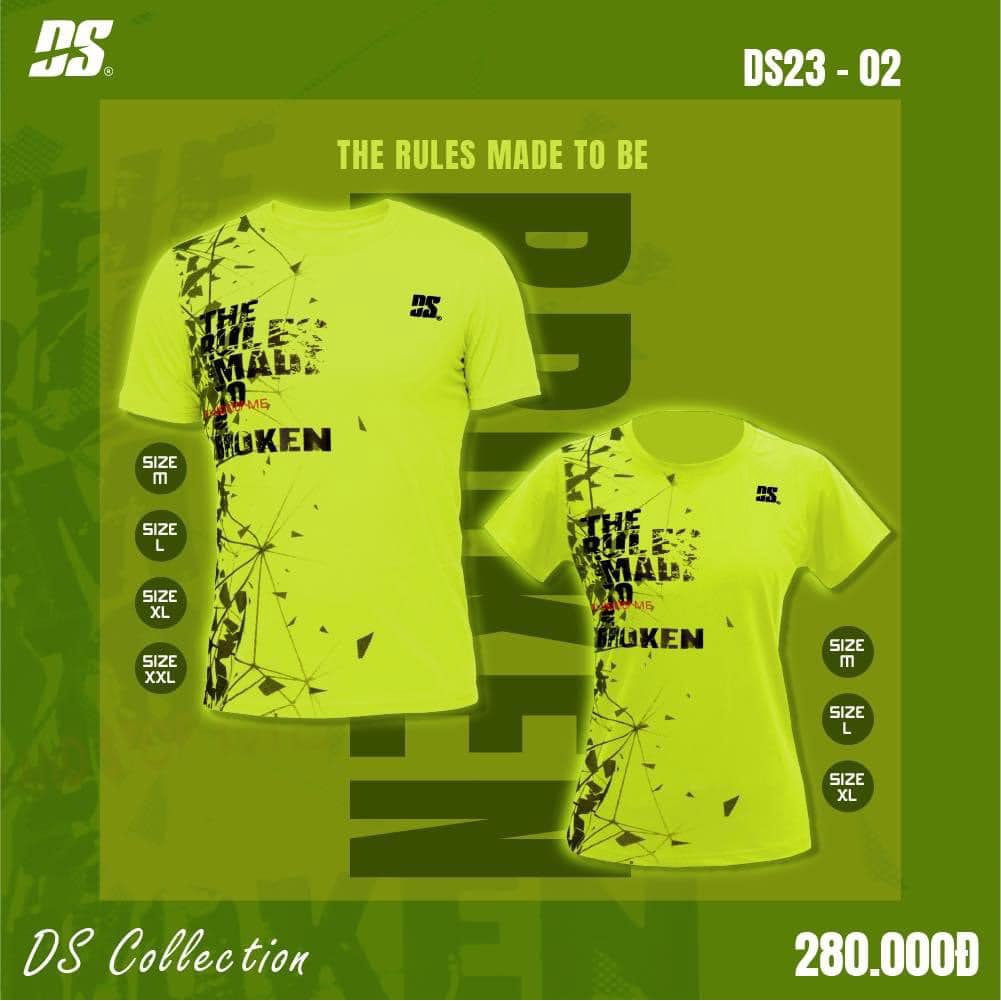 Áo thể thao "The rules" DS23-02