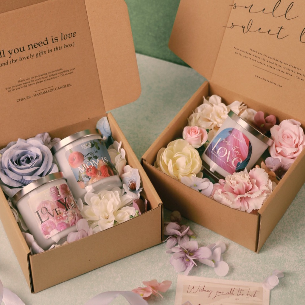 Nến Thơm Chia.kandles Gift For Women Hũ Thủy Tinh 175g