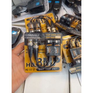 Video balun 8MP AHD/CVI/TVI chống nhiễu