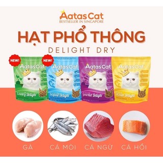 Aatas cat delight dry thức ăn hạt cho mèo lớn