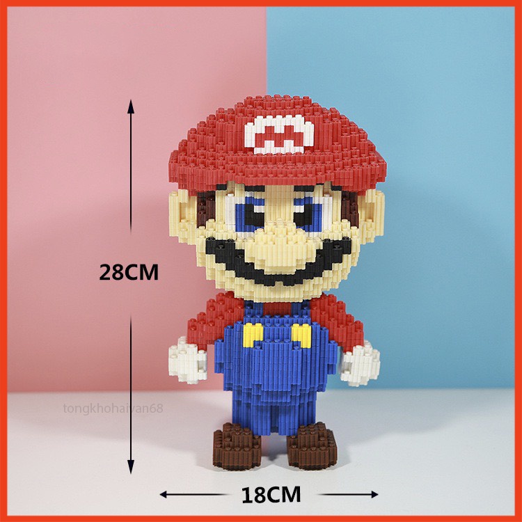 Mô Hình Lắp Ráp To Gấu Bearbrick 3D Cơ Lớn Nhiều Nhân Vật,  Đồ Chơi Xếp Hình Đáng Yêu