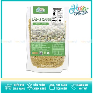 [Hàng Chính Hãng] Đậu Lăng Xanh Hữu Cơ - Green Lentils Organic
