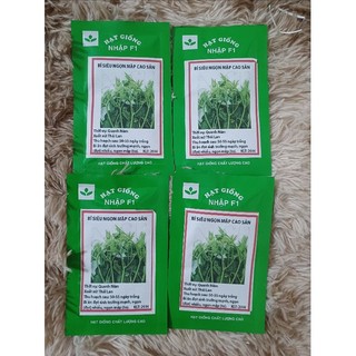 20 Hạt giống bí siêu ngọn cao sản giống lai F1