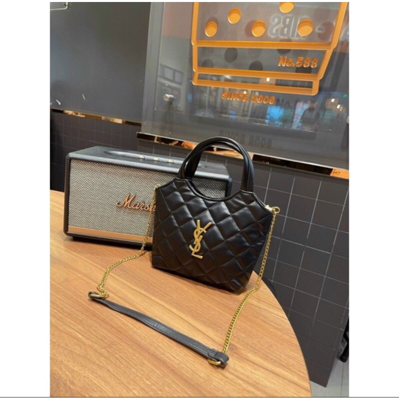 Túi tote #y.s.l ô trám da mềm siêu hot size 35cm