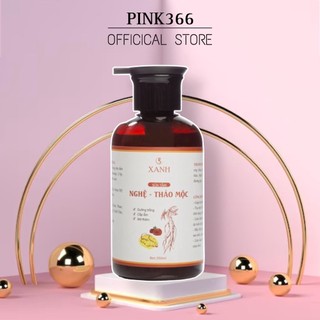 Sữa tắm nghệ thảo mộc thiên nhiên, trắng da ngừa thâm mụn lưng hiệu quả 300nl