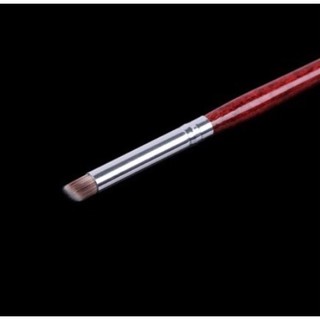 Cọ ombre đầu dẹt đầu tròn cán gỗ làm móng