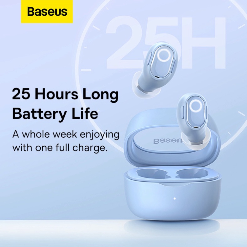 Tai nghe nhét tai không dây BASEUS WM02 bluetooth 5.3 TWS chống ồn- HSHOP365