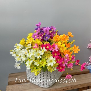 Hoa Giả Hoa Lụa - BÓ HOA CÚC DAISY