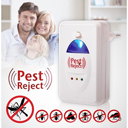 Thiết Bị Đuổi Côn Trùng Pest Reject - Máy Đuổi Chuột Gián Muỗi Ruồi Kiến Mối Thông Minh