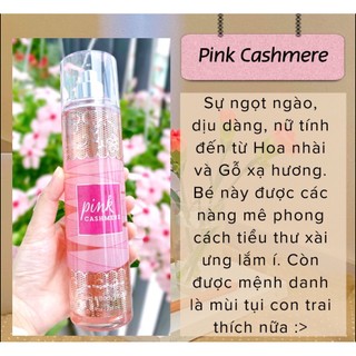 ✨ Xịt thơm Body Mist 𝐁𝐚𝐭𝐡 𝐀𝐧𝐝 𝐁𝐨𝐝𝐲 𝐖𝐨𝐫𝐤𝐬 𝐏𝐢𝐧𝐤 𝐂𝐚𝐬𝐡𝐦𝐞𝐫𝐞