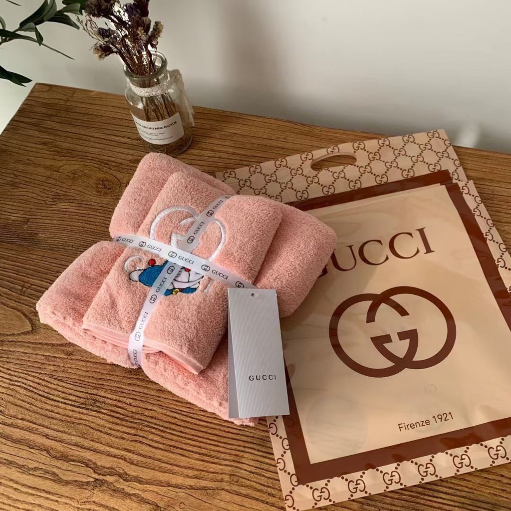 Set 2 Khăn Tắm Siêu Thấm Hút Đa Năng Tiện Dụng