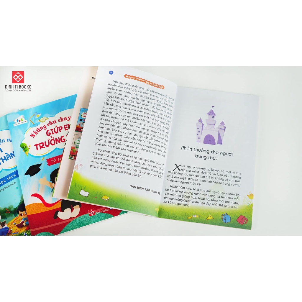 Sách - Những câu chuyện nhỏ giúp em trưởng thành - bộ 5 cuốn