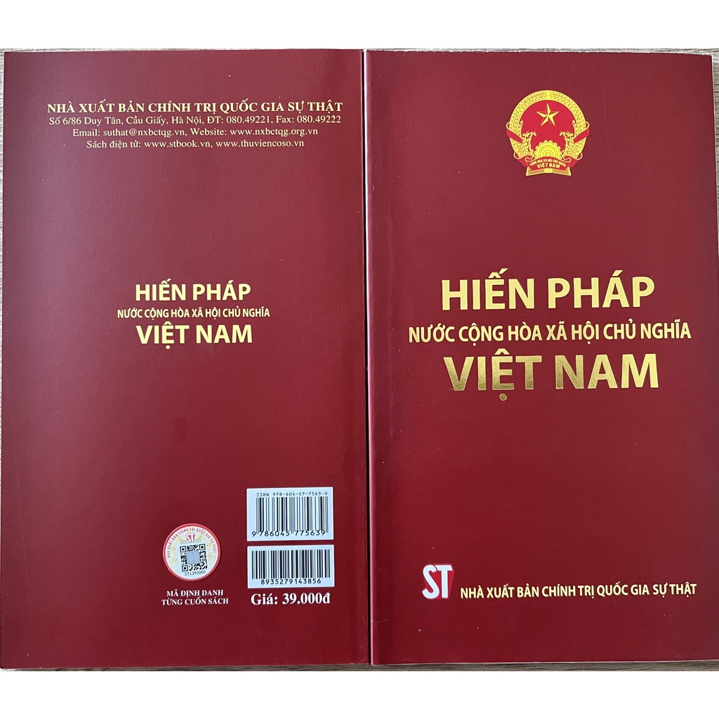 Sách-Hiến Pháp Nước Cộng Hòa Xã Hội Chủ Nghĩa Việt Nam