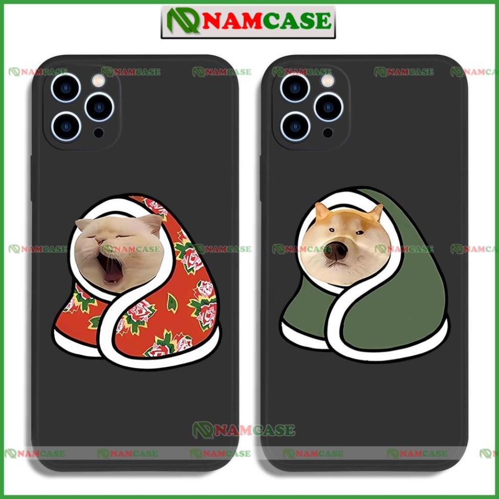 Ốp lưng iphone cặp đôi hoạt hình độc lạ chó mèo ngộ nghĩnh dễ thương đẹp cho ip 6/6s/7/8/X/XS/11/12/13/14 Pro Plus Max