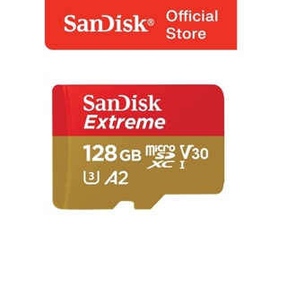Hình ảnh Thẻ nhớ microSDXC SanDisk Extreme 128GB UHS-I V30 U3 4K UHD upto 190MB/s Mobile gaming chính hãng