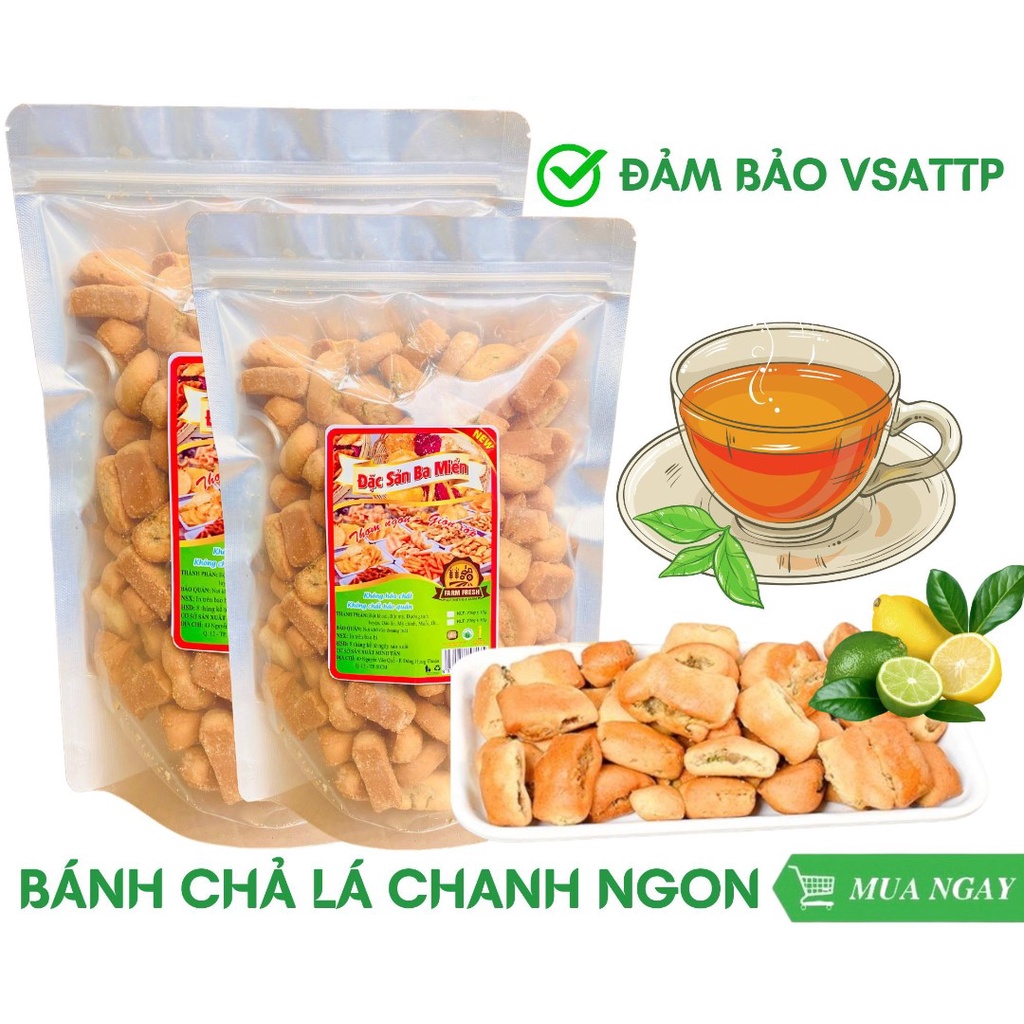 500G BÁNH CHẢ LÁ CHANH LOẠI 1