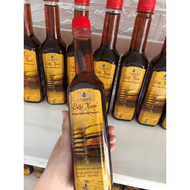 Nước mắm nhĩ Bếp Xưa chai nhựa 500ml