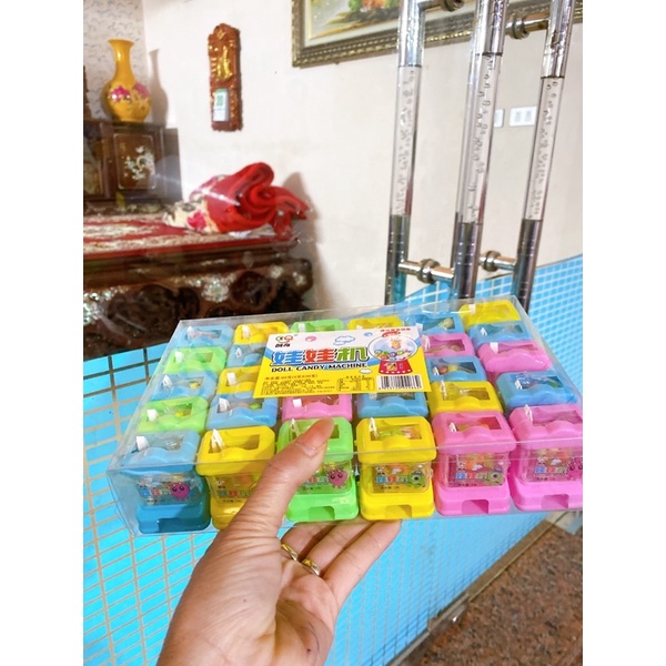 Khay 30 chiếc máy bắn kẹo siêu xinh