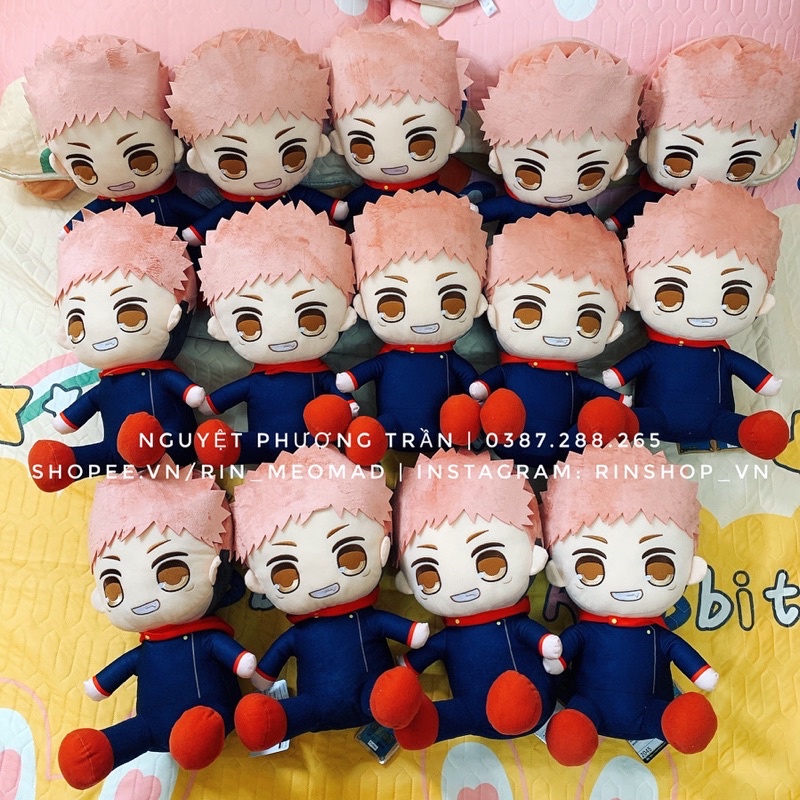 Thú bông chính hãng Jujutsu Kaisen - Plushy - Yuji Itadori
