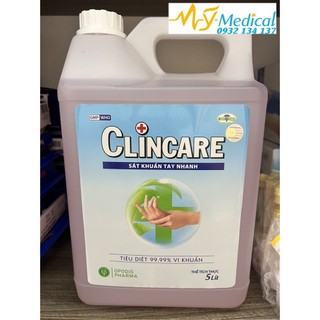 Dung dịch sát khuẩn tay nhanh Clincare CAN 5L