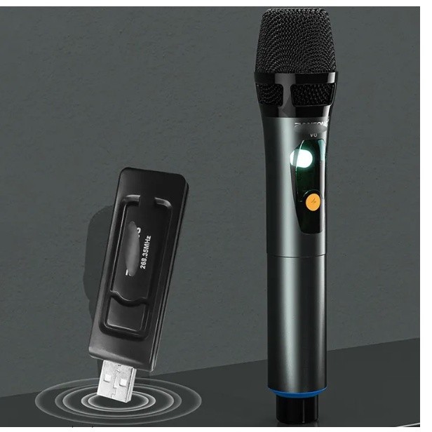 MICRO KARAOKE,  MICRO KHÔNG DÂY ĐA NĂNG ZANSONG V6 MẪU MỚI 2023