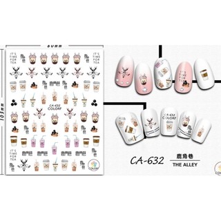 Mã sticke trà sữa